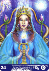 ワンドのクイーン（queen of Wands）