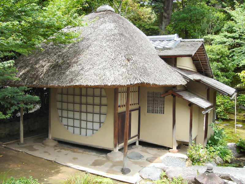 草庵の茶室